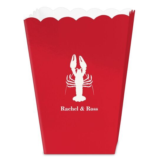 Maine Lobster Mini Popcorn Boxes